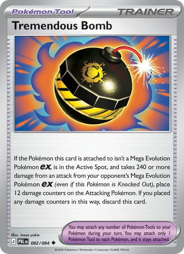 Tremendous Bomb – Pitch Black 082