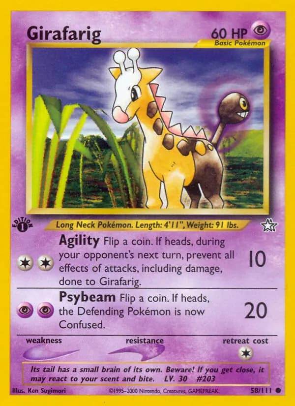 Girafarig – Neo Genesis 58
