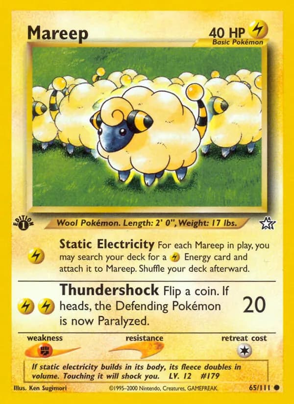 Mareep – Neo Genesis 65