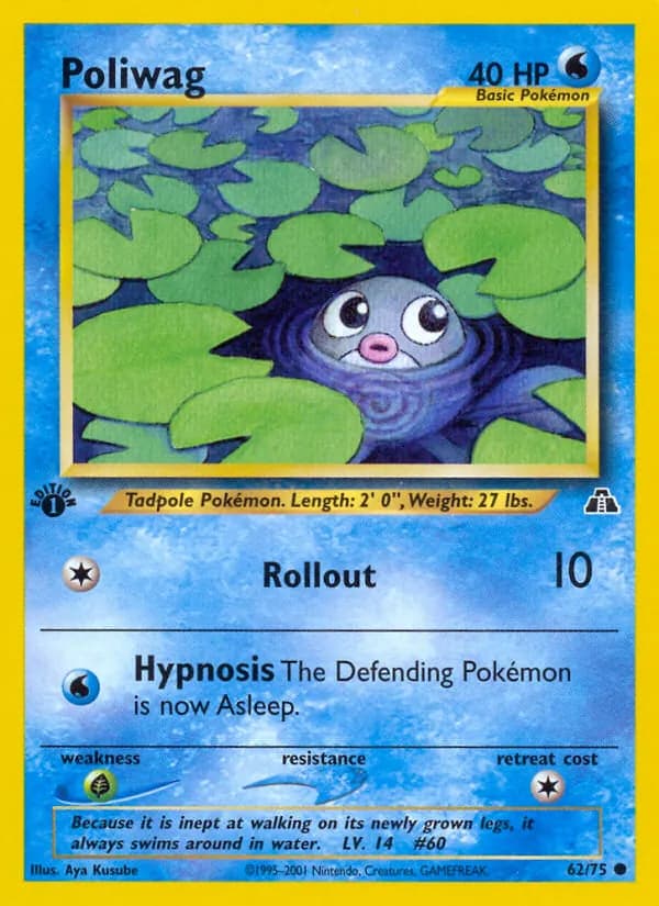 Poliwag – Neo Discovery 62