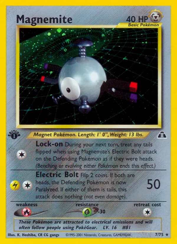 Magnemite – Neo Discovery 7