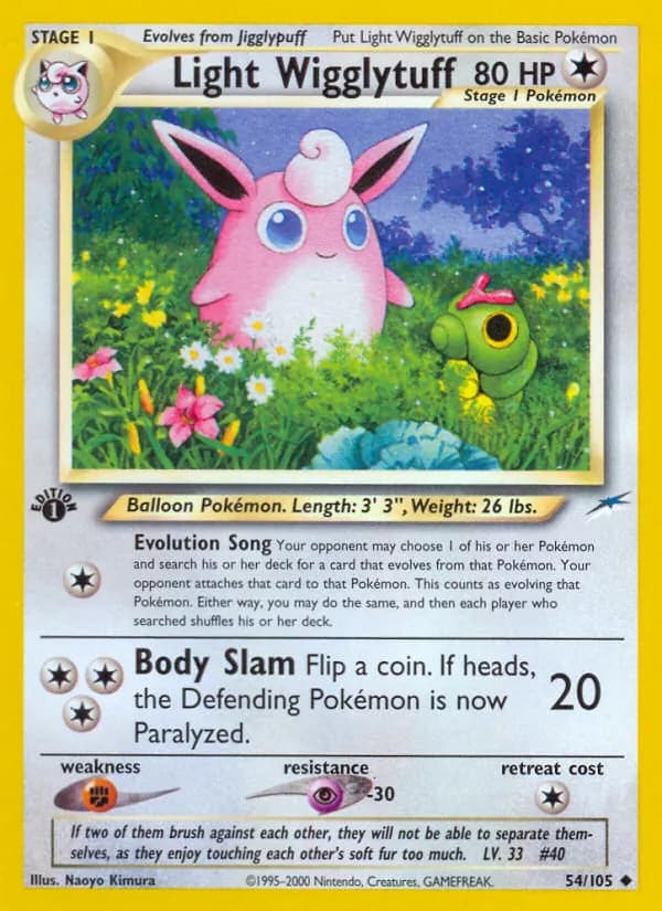 Light Wigglytuff – Neo Destiny 54
