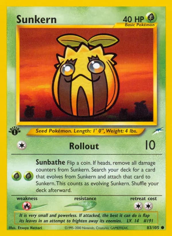 Sunkern – Neo Destiny 83