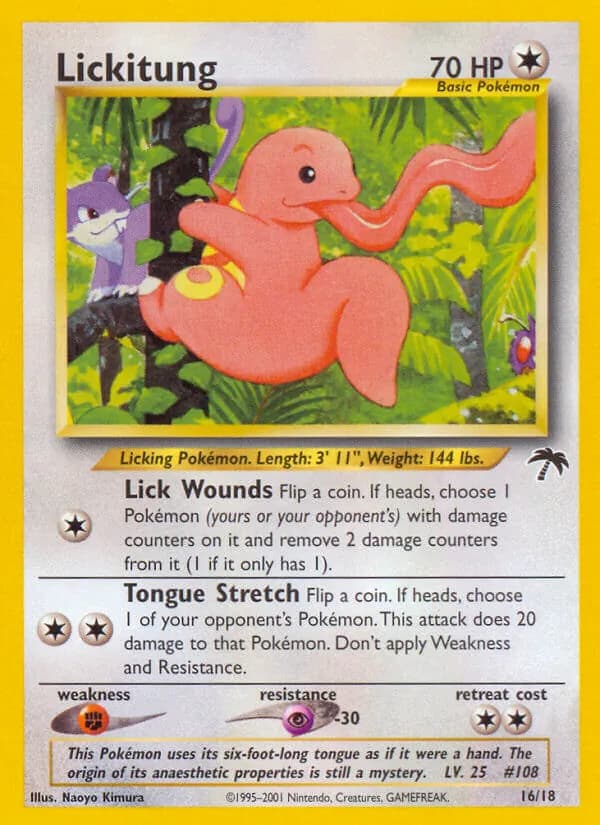 Lickitung – Southern Islands 16