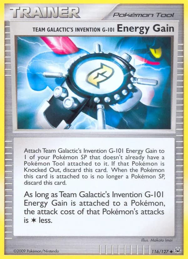 Team Galactic's Invention G-101 Energy Gain – Platinum 116