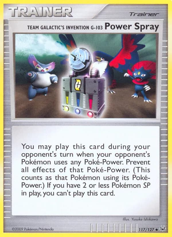 Team Galactic's Invention G-103 Power Spray – Platinum 117