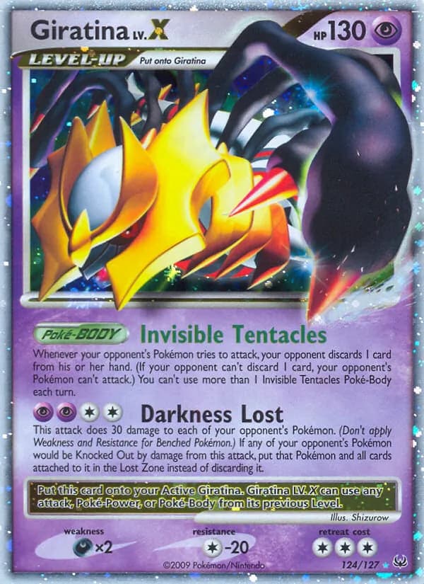 Giratina LV.X – Platinum 124