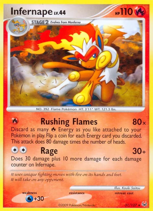 Infernape – Platinum 31