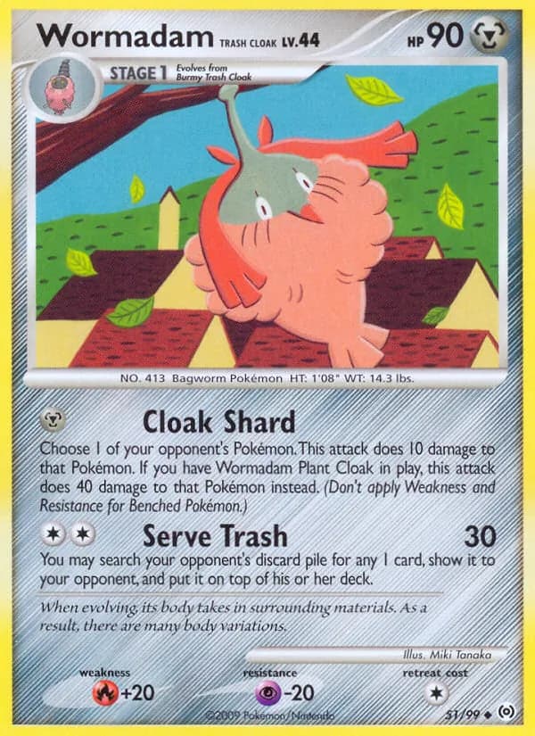 Wormadam Trash Cloak – Arceus 51