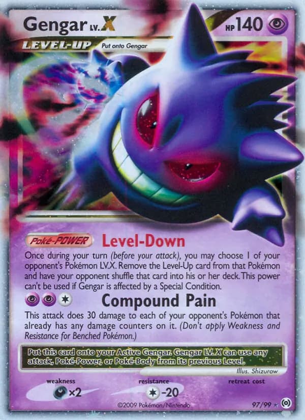 Gengar LV.X – Arceus 97
