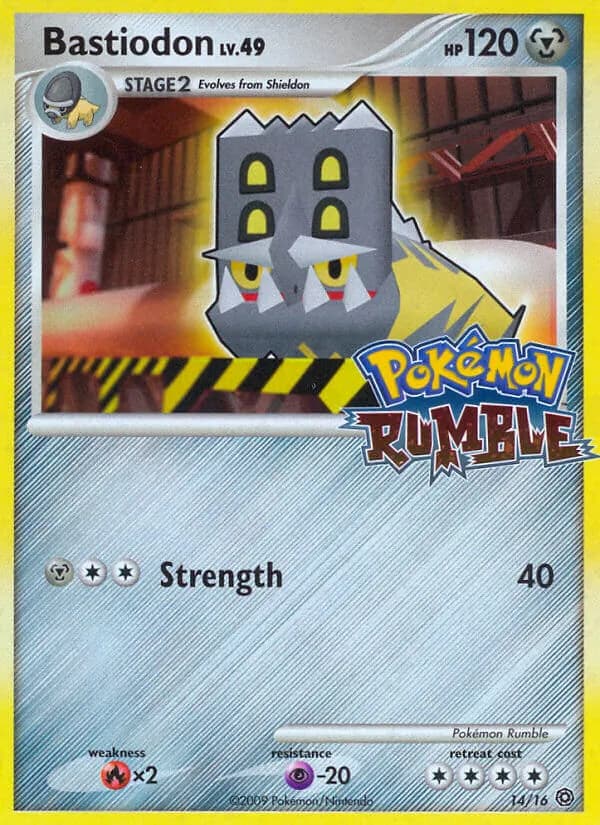 Bastiodon – Pokémon Rumble 14