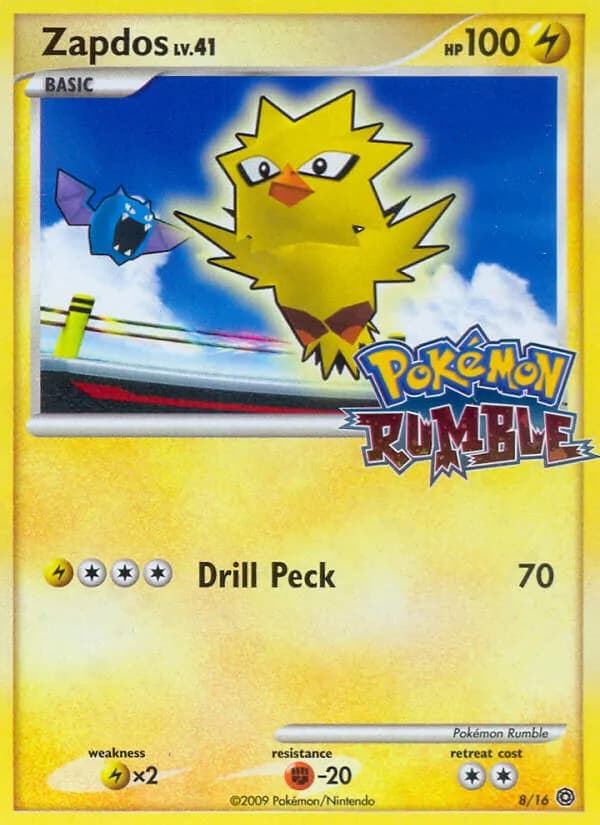 Zapdos – Pokémon Rumble 8