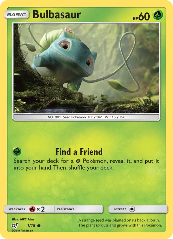 Bulbasaur – Detective Pikachu 1
