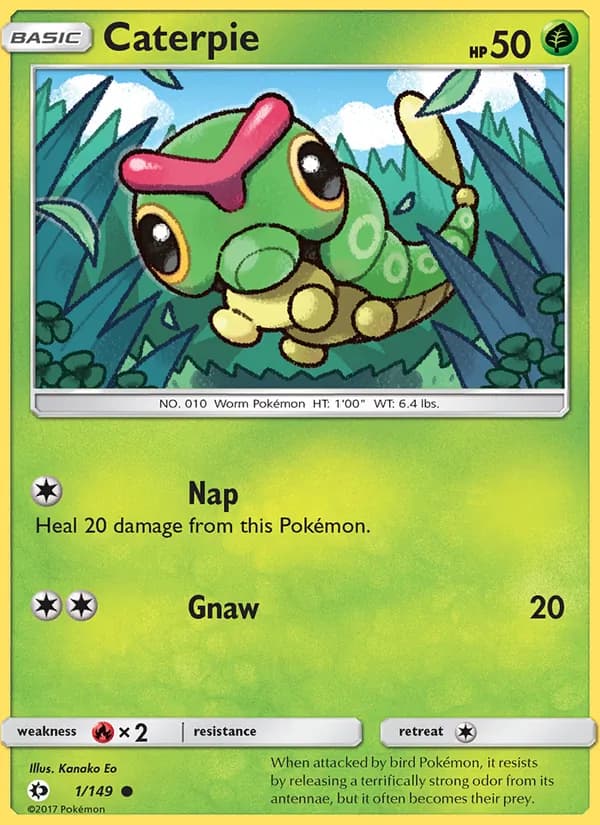 Caterpie – Sun & Moon 1