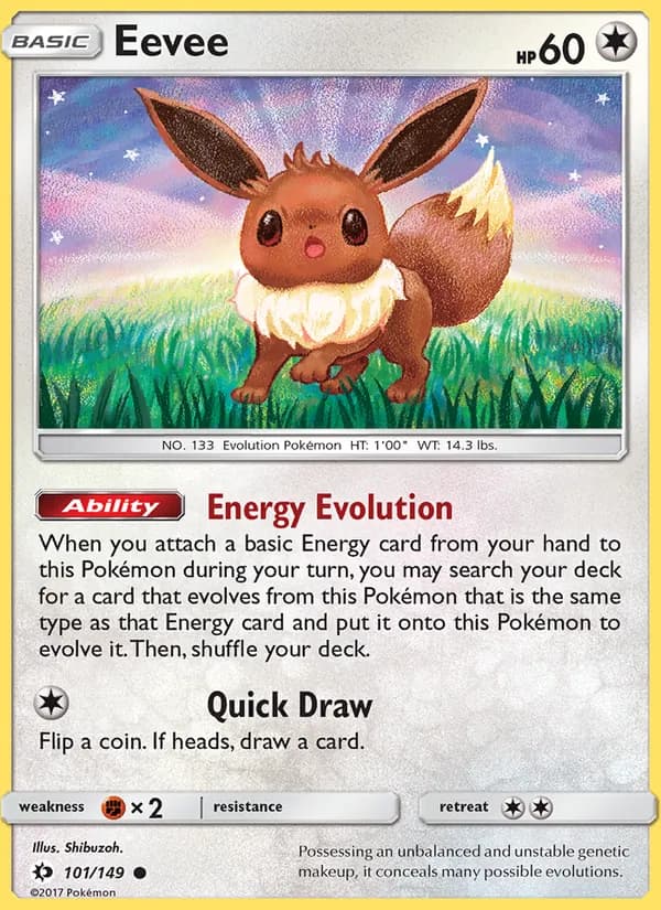Eevee – Sun & Moon 101
