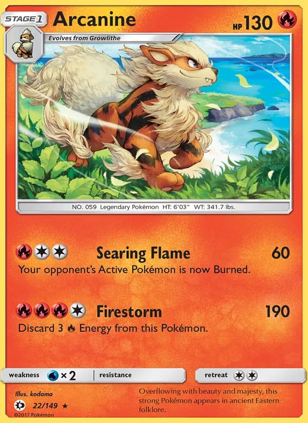 Arcanine – Sun & Moon 22