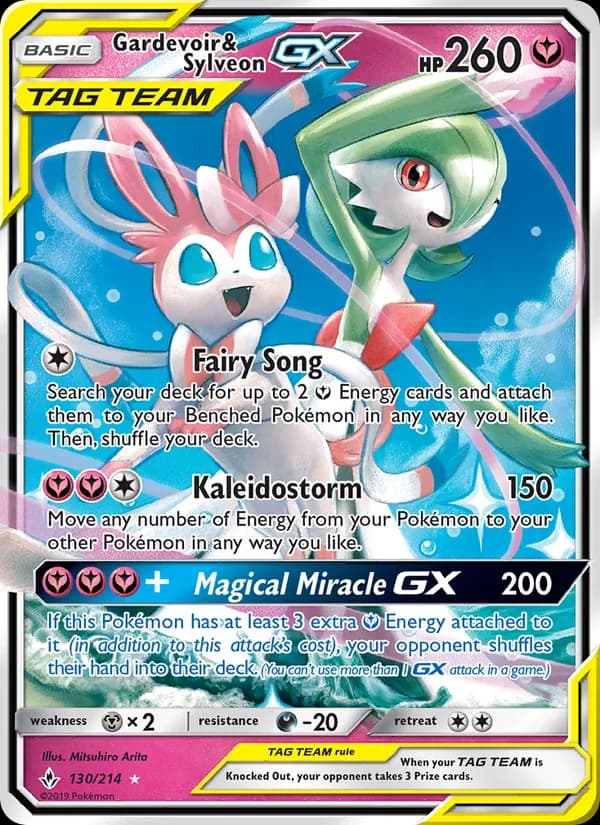 Gardevoir & Sylveon GX – Unbroken Bonds 130