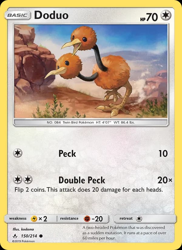 Doduo – Unbroken Bonds 150