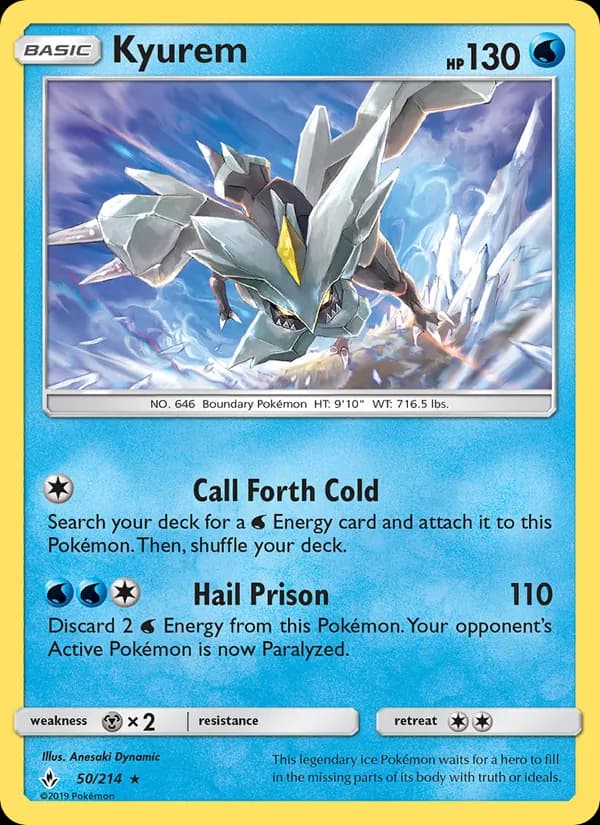 Kyurem – Unbroken Bonds 50