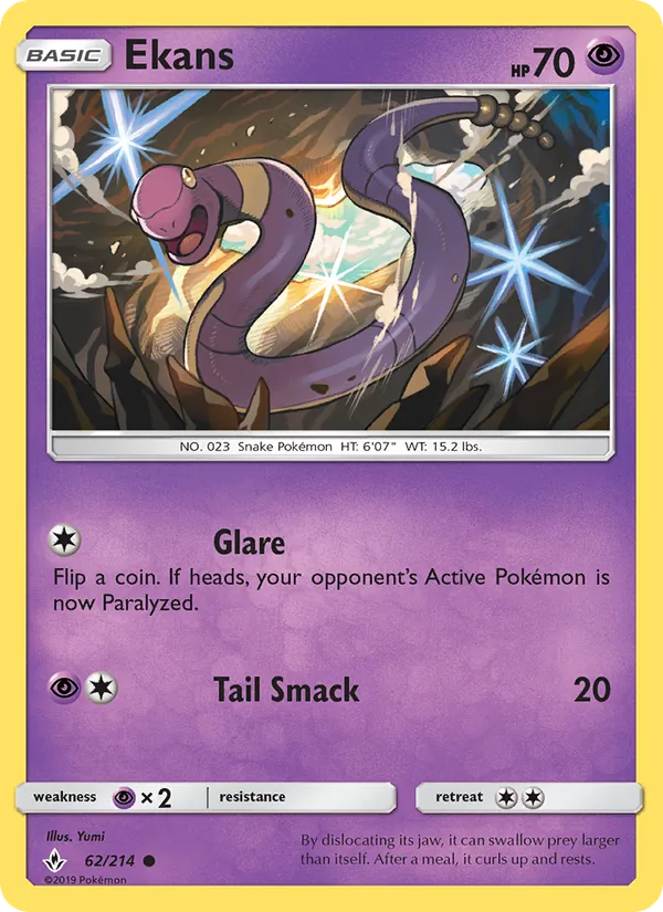 Ekans – Unbroken Bonds 62