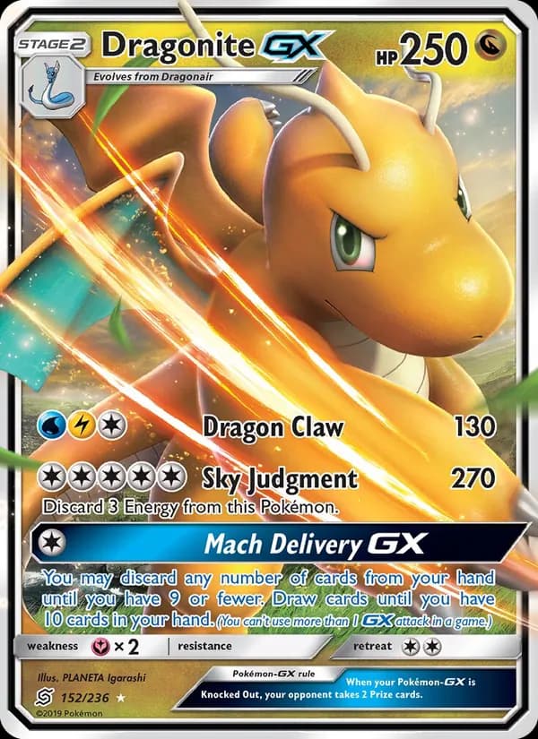 Dragonite GX – Unified Minds 152