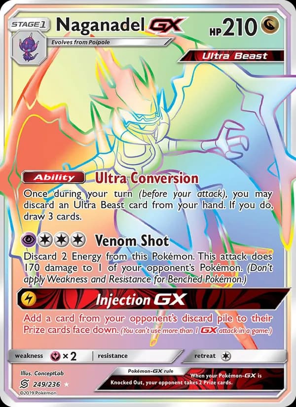 Naganadel GX – Unified Minds 249