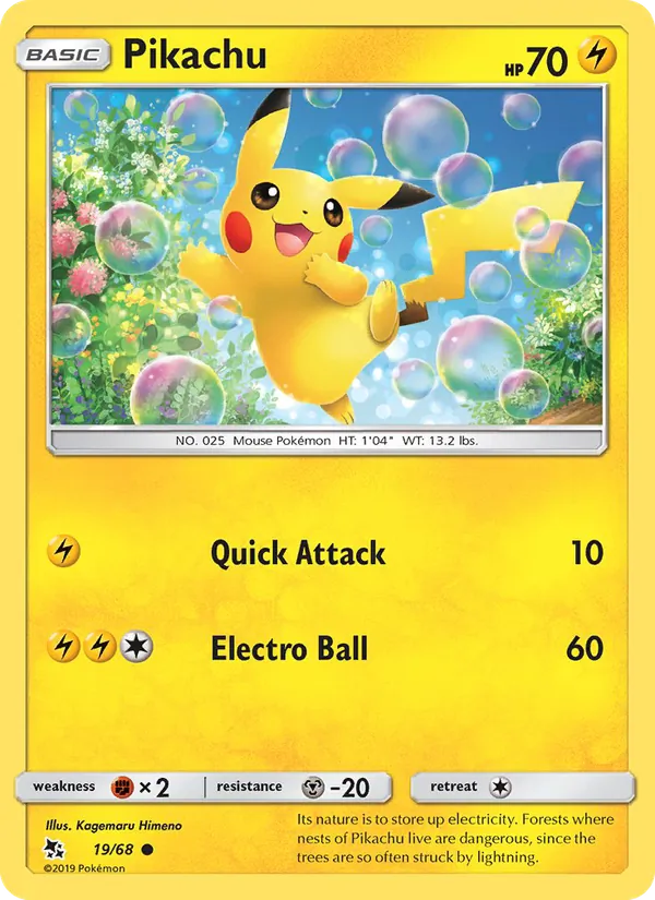 Pikachu – Hidden Fates 19