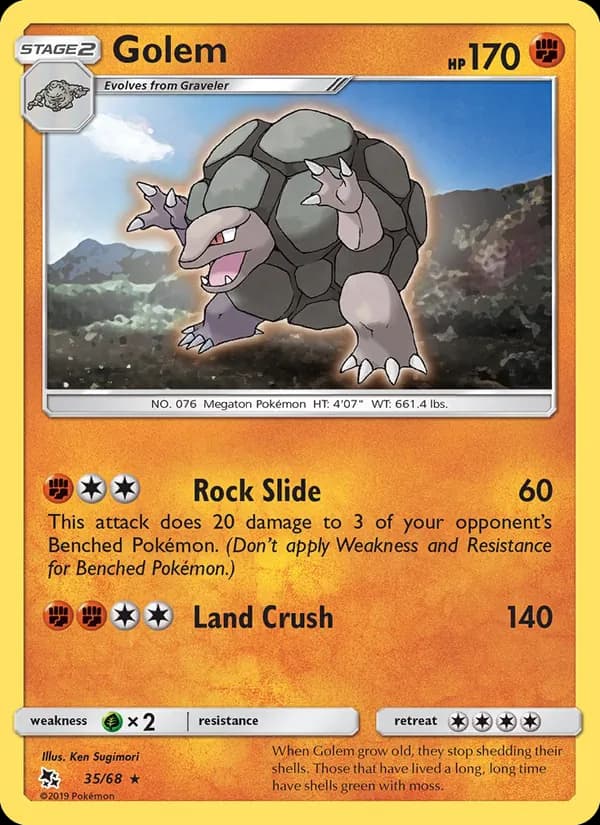 Golem – Hidden Fates 35