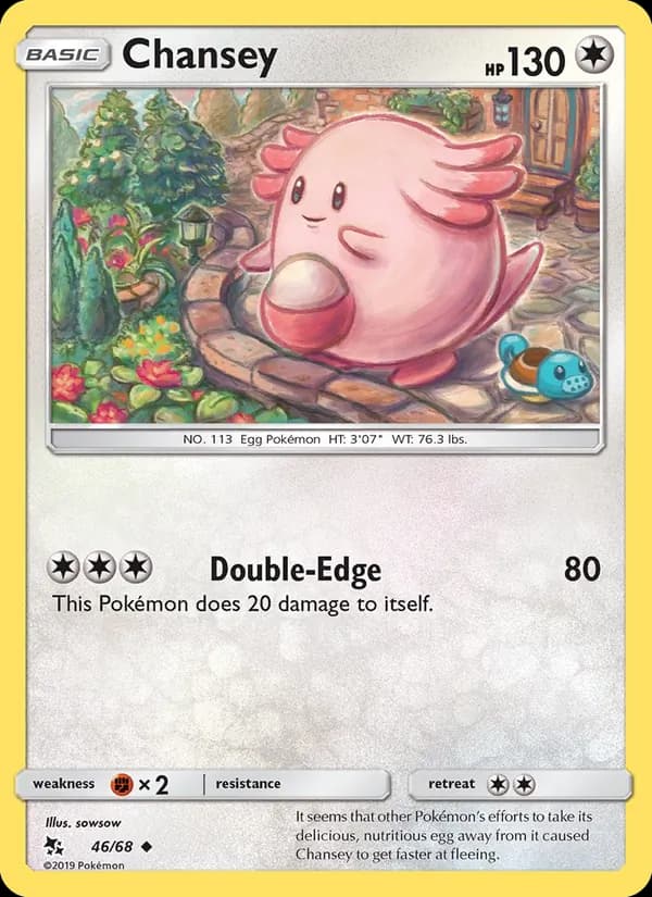 Chansey – Hidden Fates 46