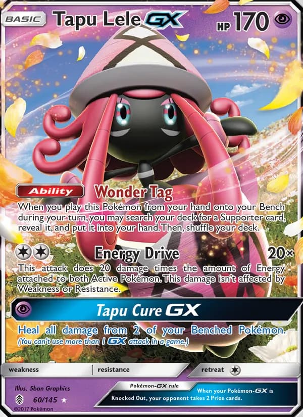 Tapu Lele GX – Guardians Rising 60