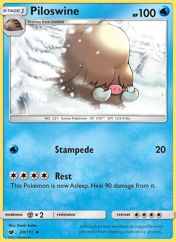 Piloswine – Crimson Invasion 20