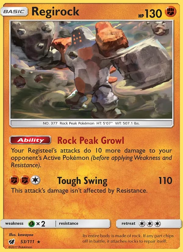 Regirock – Crimson Invasion 53
