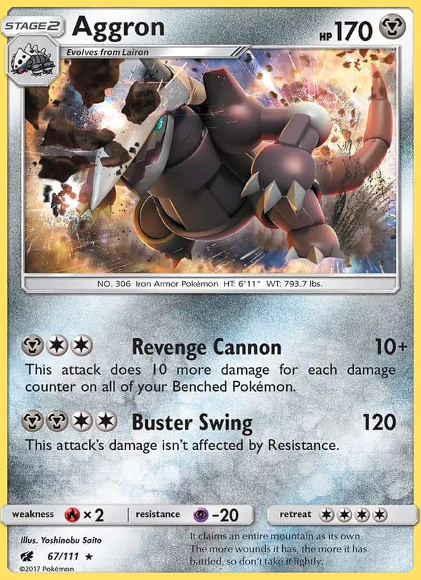 Aggron – Crimson Invasion 67
