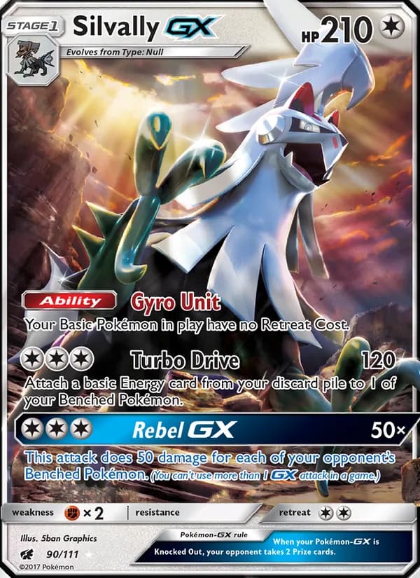 Silvally GX – Crimson Invasion 90