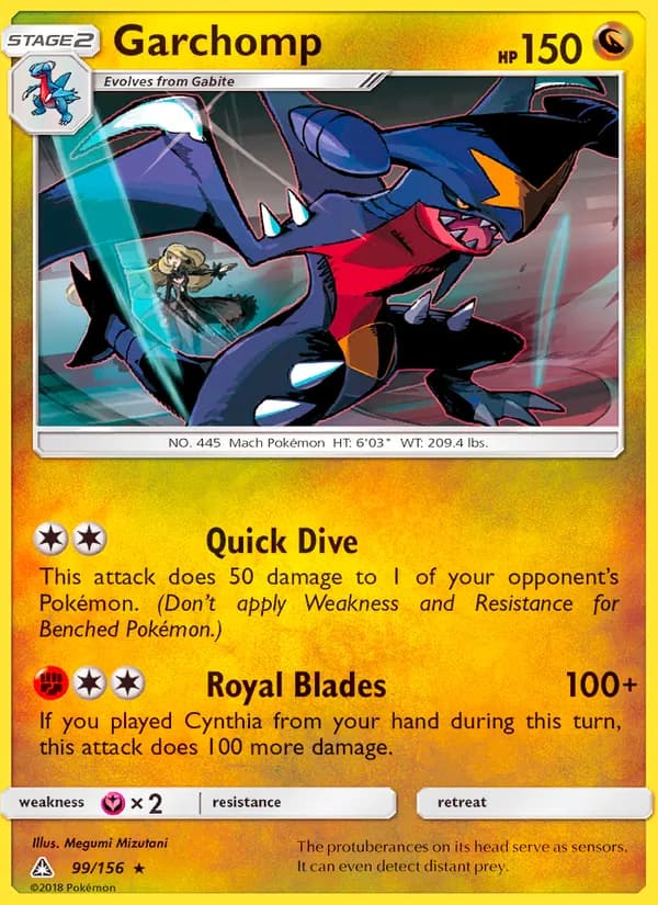 Garchomp – Ultra Prism 99