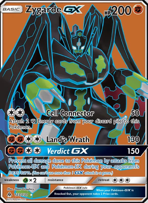 Zygarde GX – Forbidden Light 123