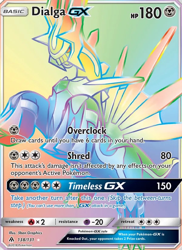 Dialga GX – Forbidden Light 138