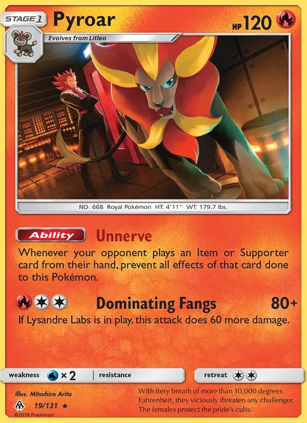 Pyroar – Forbidden Light 19