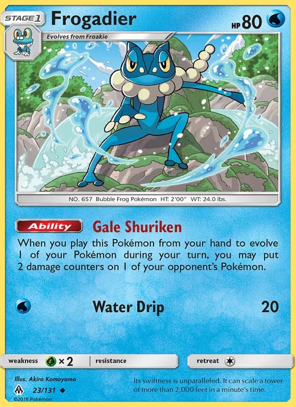 Frogadier – Forbidden Light 23