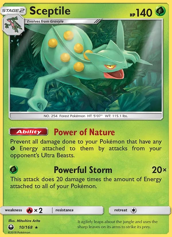 Sceptile – Celestial Storm 10