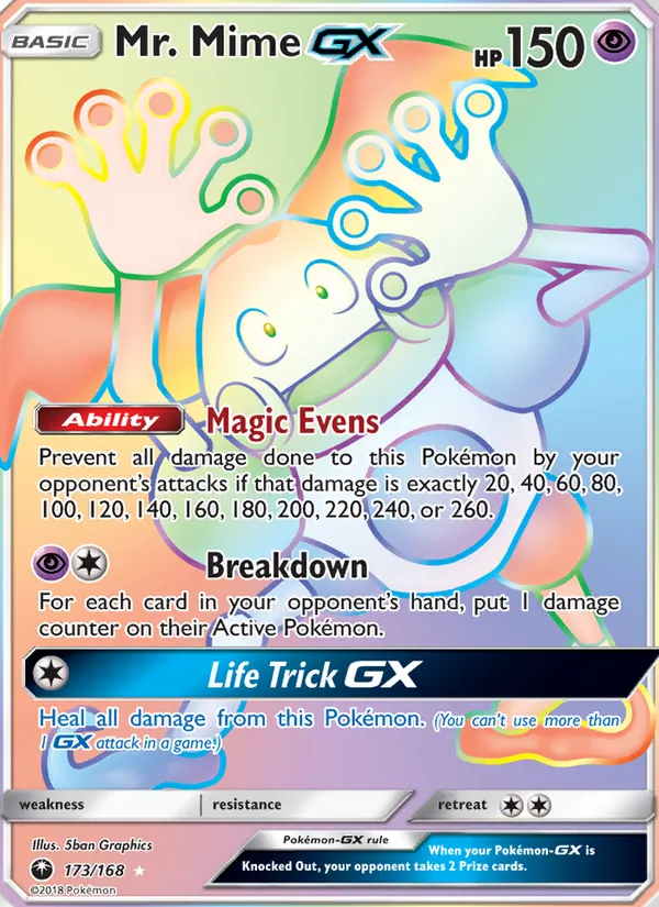Mr. Mime GX – Celestial Storm 173