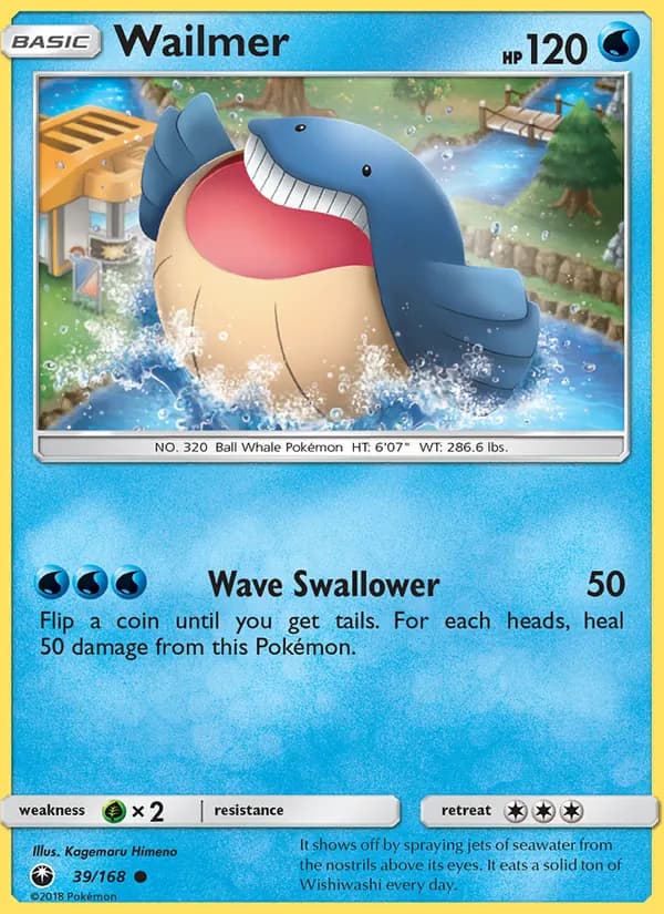 Wailmer – Celestial Storm 39
