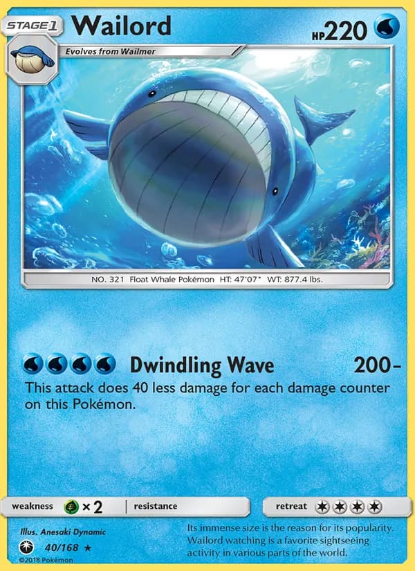 Wailord – Celestial Storm 40