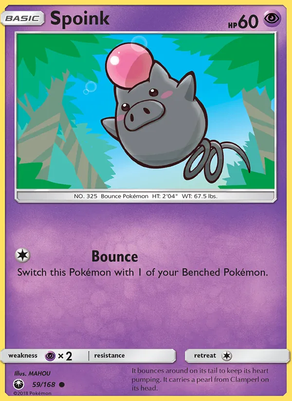 Spoink – Celestial Storm 59