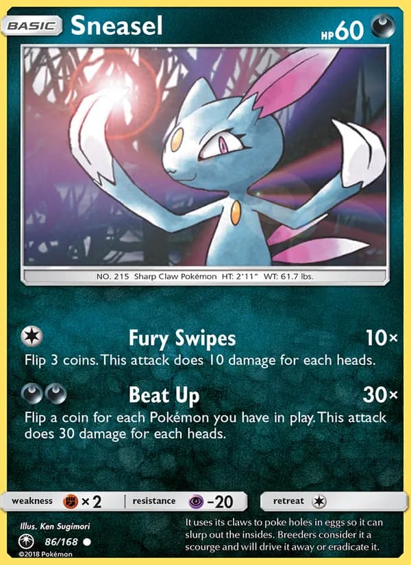 Sneasel – Celestial Storm 86