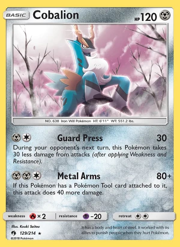 Cobalion – Lost Thunder 129