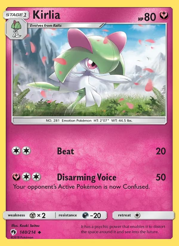 Kirlia – Lost Thunder 140