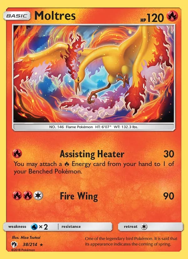Moltres – Lost Thunder 38