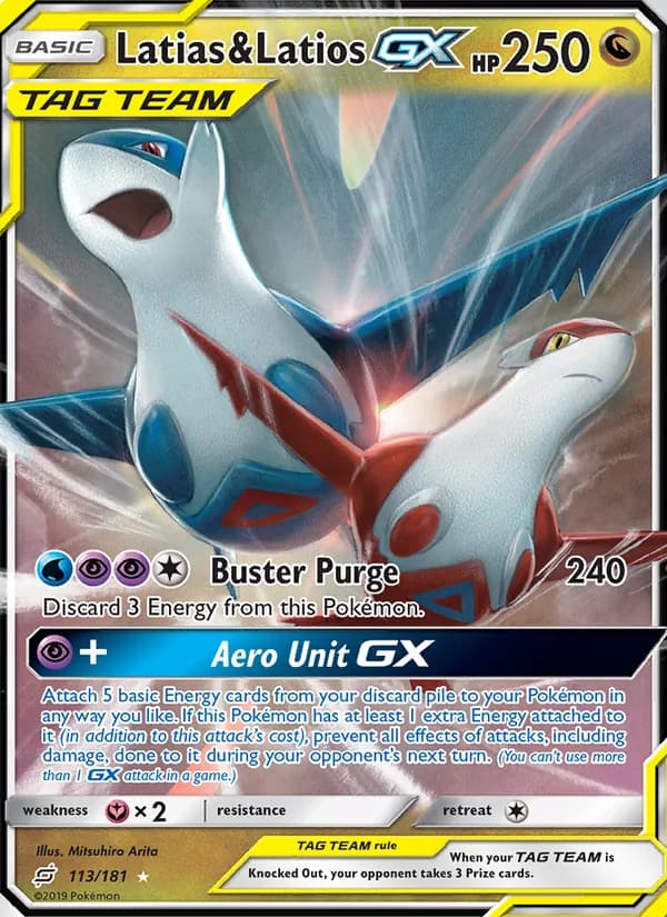 Latias & Latios GX – Team Up 113