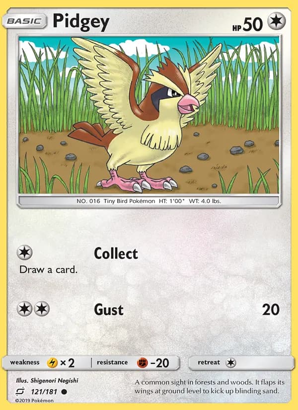 Pidgey – Team Up 121